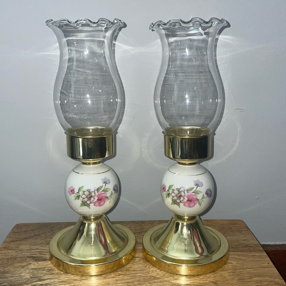 💕Set of two Candle Stick holders